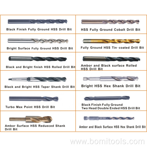 HSS Factory Customized reduced shank twist Drill Bit